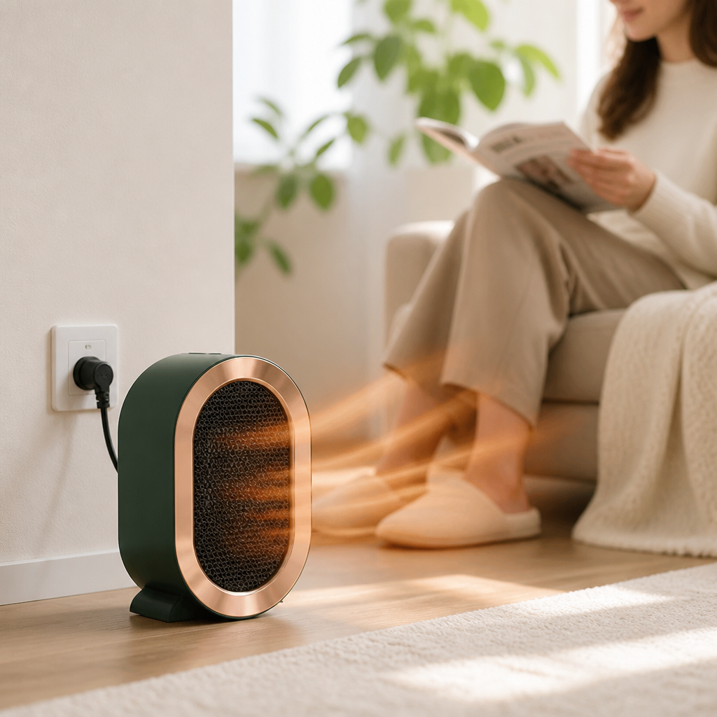 Fast-Heating Energy-Saving Portable Heater (Overheat Protection)