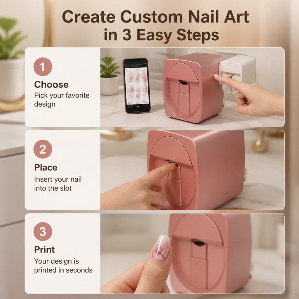 LuminaPrint™ — Stunning, Salon-Perfect Nails That Command Attention Instantly