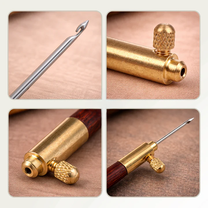 Set of 3 Interchangeable Needles for Tambour Embroidery