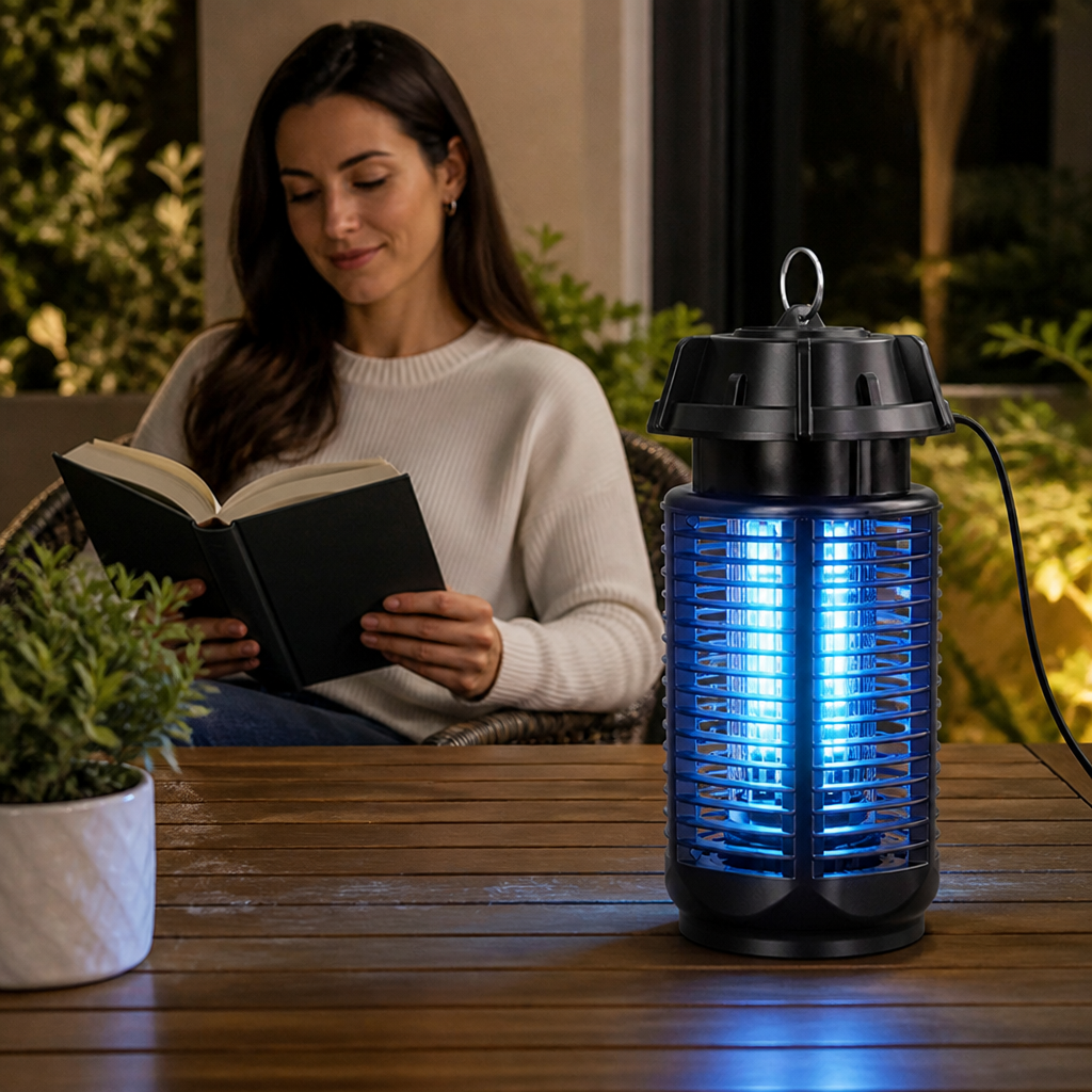 20W UV High-Voltage Electric Bug Zapper (Indoor/Outdoor)