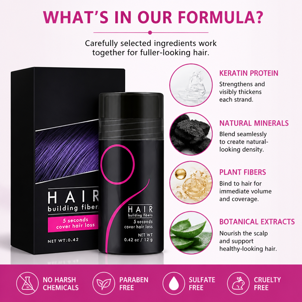 VoluBurst™ — Instantly Transform Thin Hair into Lush, Head-Turning Volume That Lasts All Day