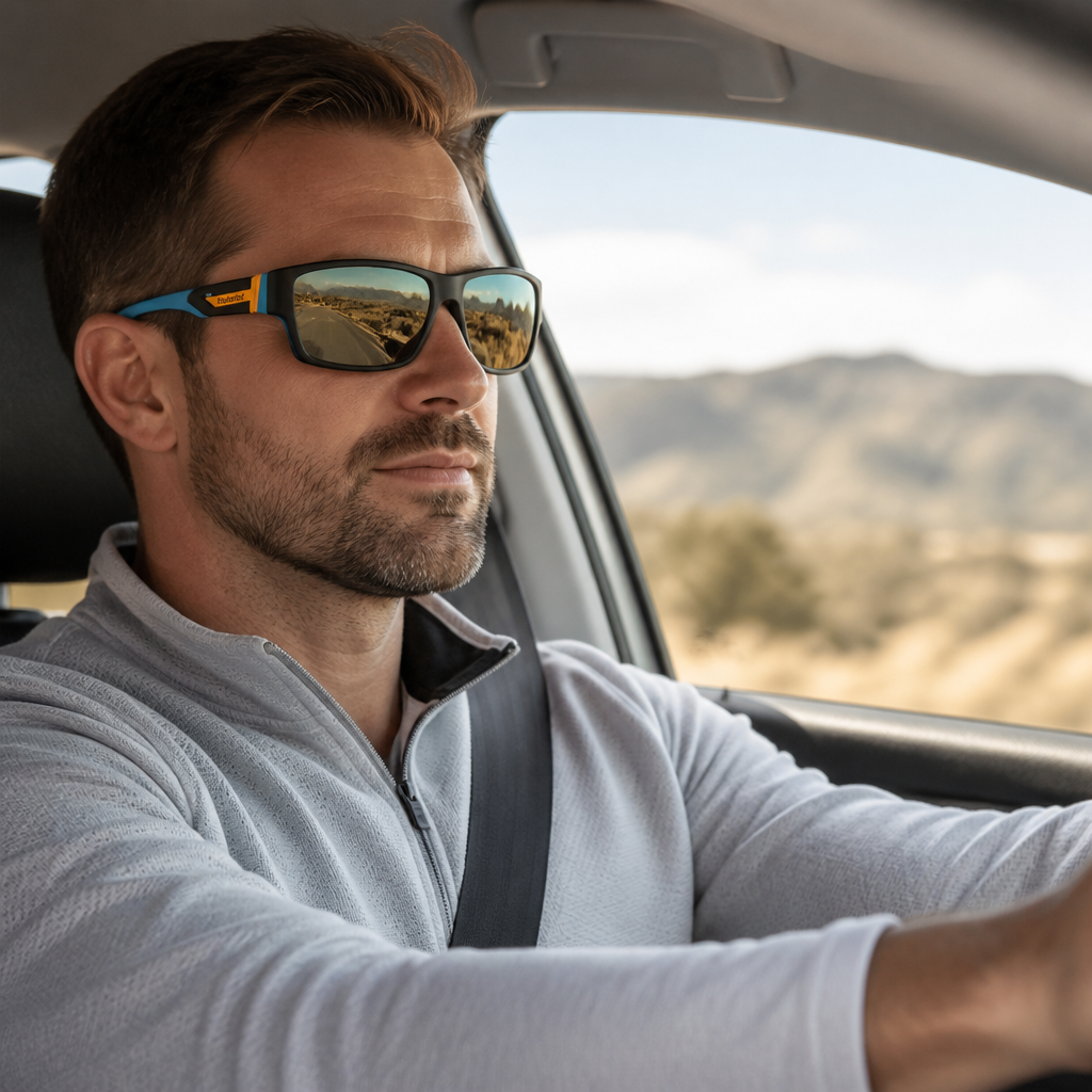 Polarized Night Vision Driving Sunglasses (UV400)