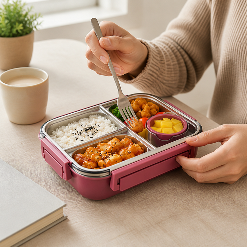 Insulated Leak-Proof Stainless Steel Food Container