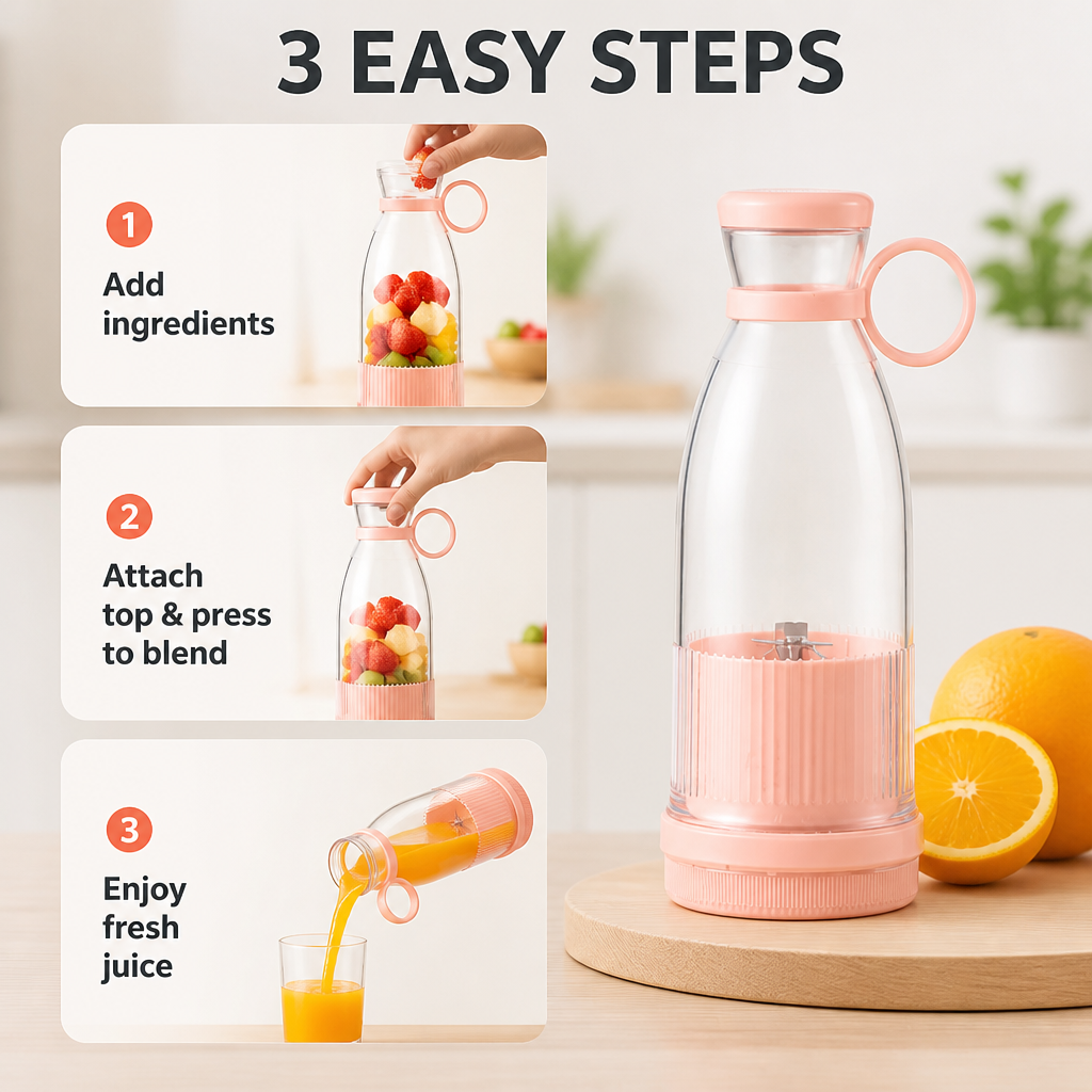 VitaPulse™ — Unleash Fresh, Energizing Nutrition Anytime, Anywhere