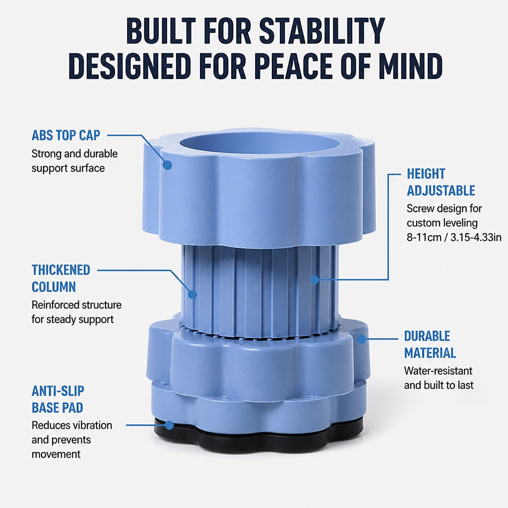 SerenityStand™ — Transform Your Laundry Chaos into Rock-Solid, Whisper-Quiet Calm