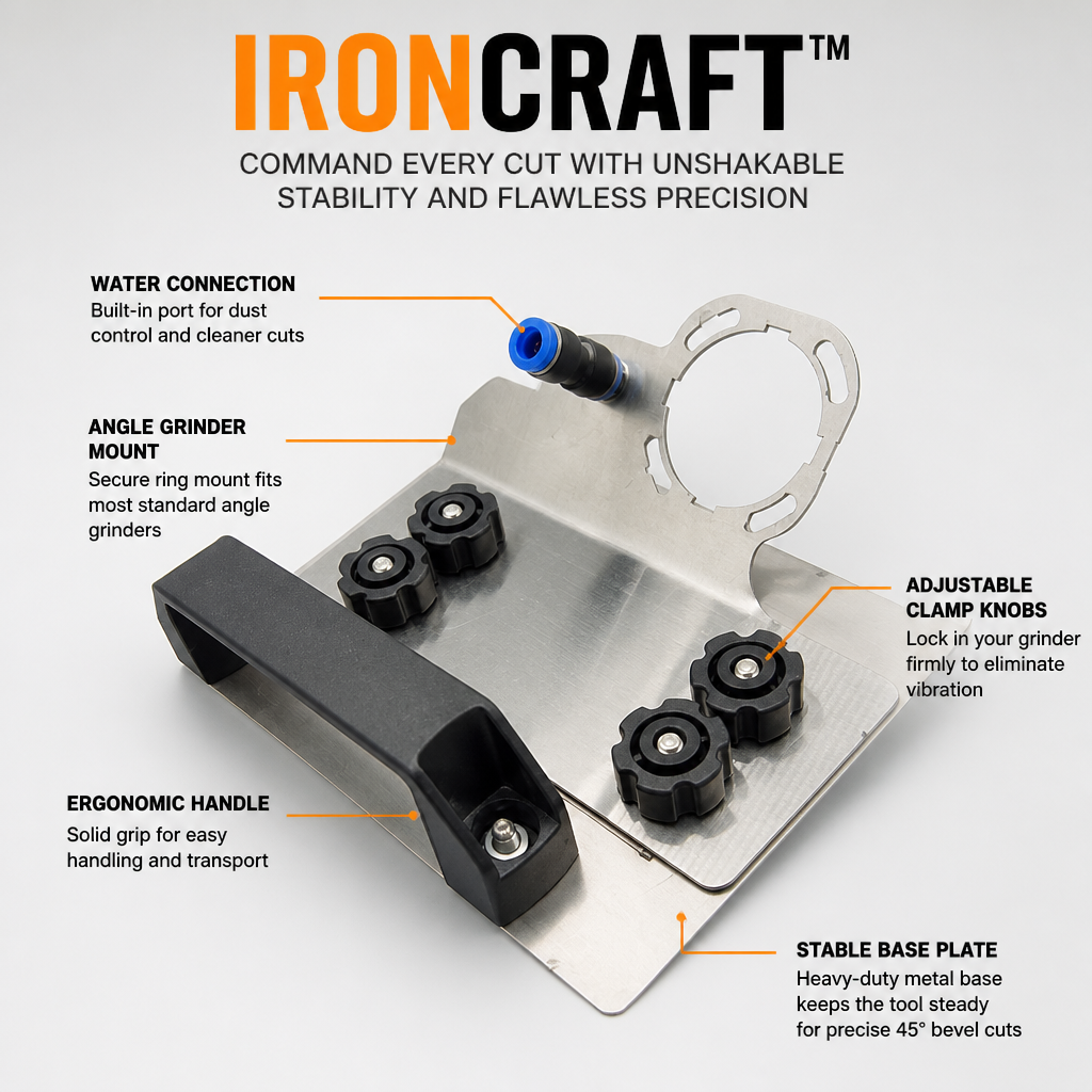 IronCraft™ — Command Every Cut with Unshakable Stability and Flawless Precision