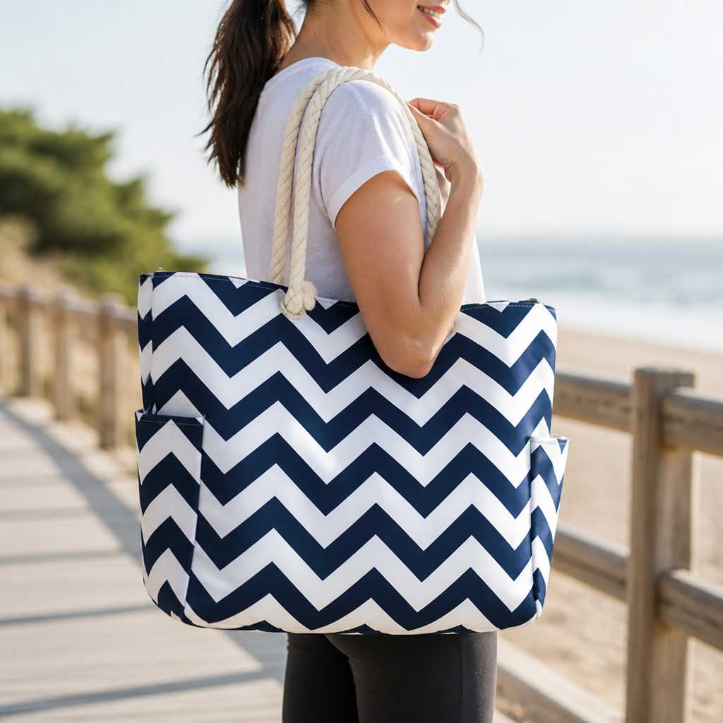 Waterproof & Oil-Proof Oxford Tote Bag (35L)