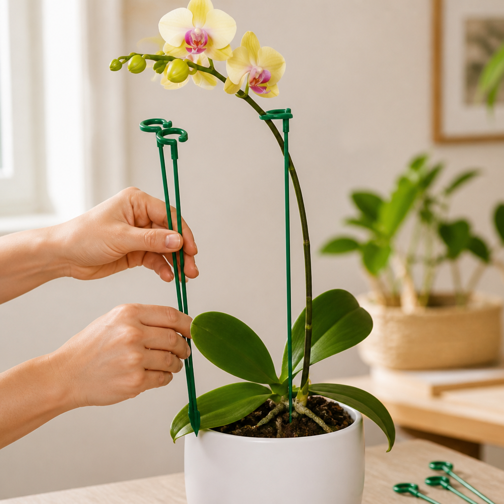 Weatherproof & Tool-Free Plant Support Rods (20-Pack)