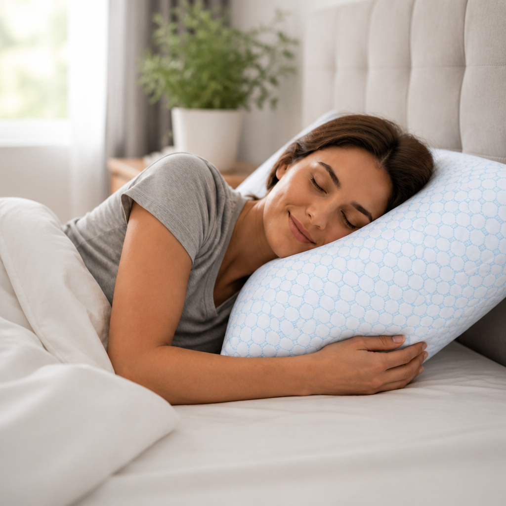 Adjustable Height & Breathable Sleep Pillow