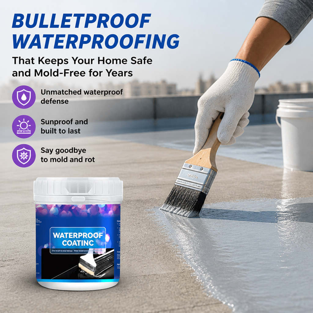 ShieldGuard™ — Bulletproof Waterproofing That Keeps Your Home Safe and Mold-Free for Years