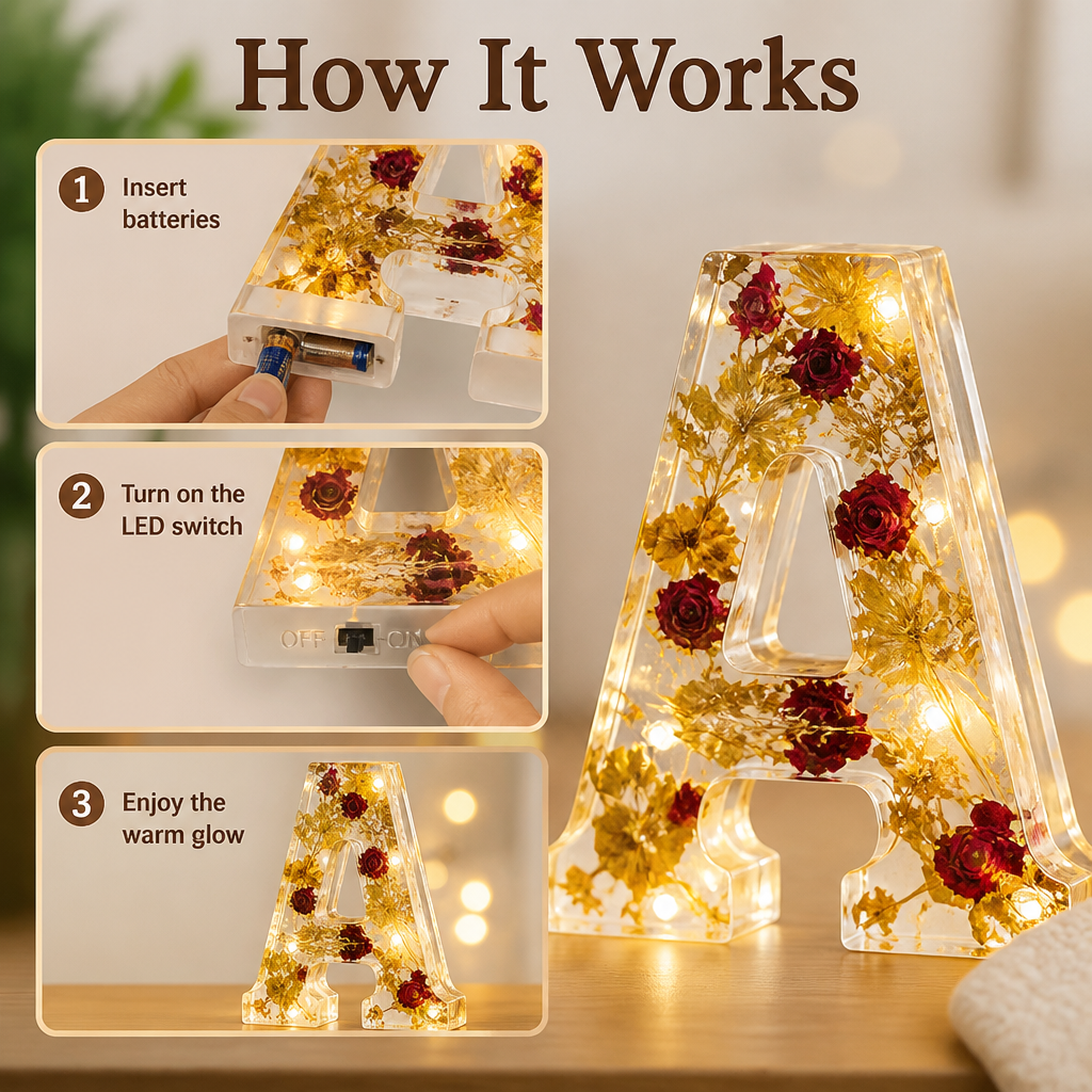 LuminaBloom™ — Transform Your Space with Glowing Memories that Warm Your Soul