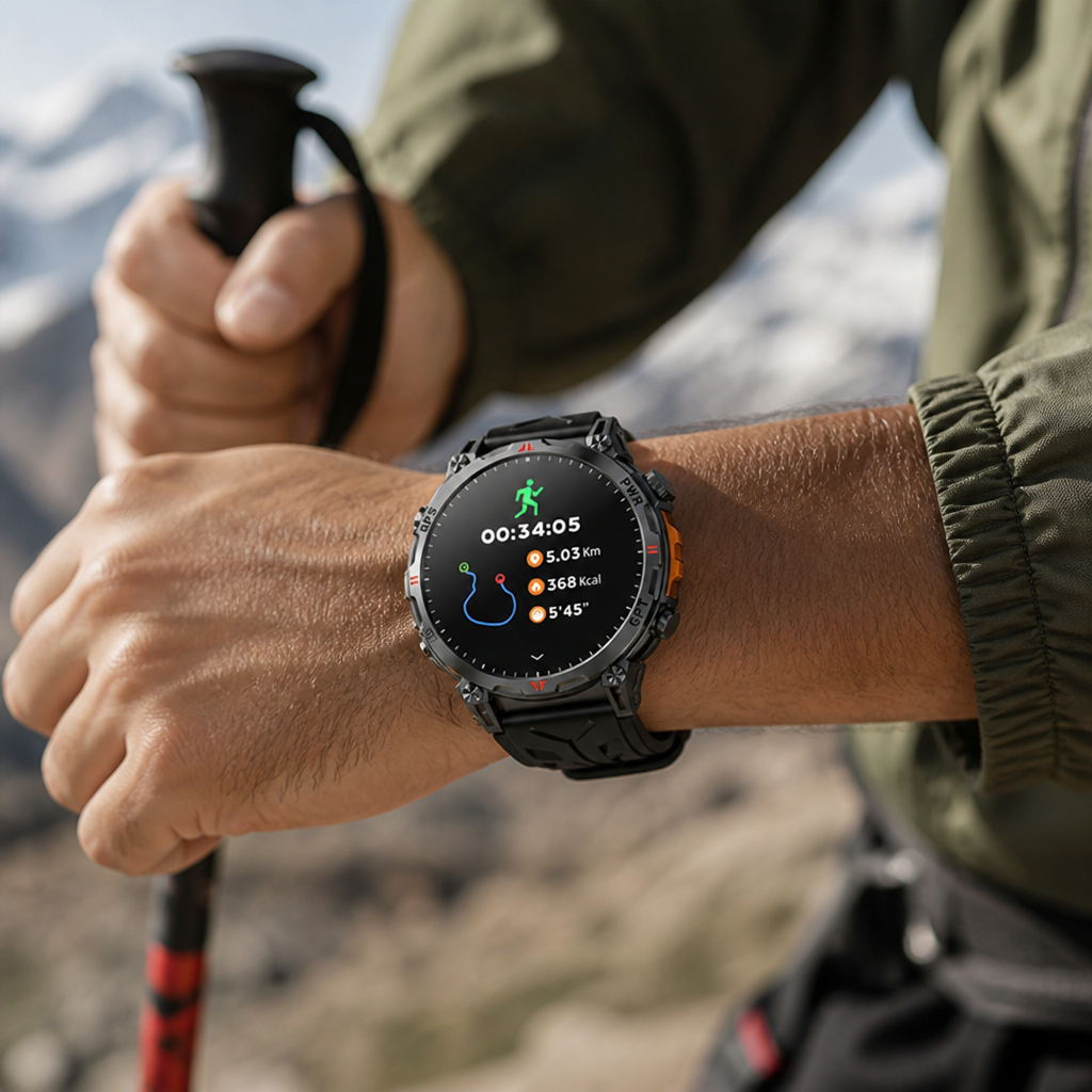 1.43-Inch AMOLED GPS Smartwatch