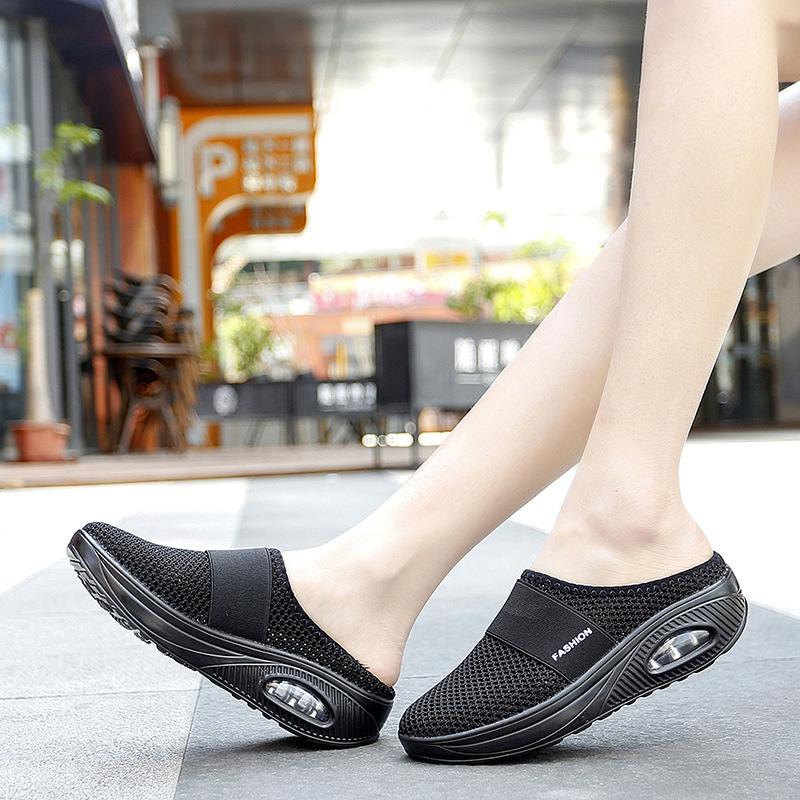 Lightweight Comfort Sandals for Sensitive Feet – Breathable Orthopedic Slippers with Air Cushion Sole