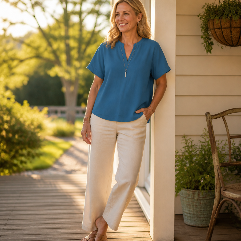 BreezeLuxe™ — Stay Fresh, Cool, and Effortlessly Polished All Day Long