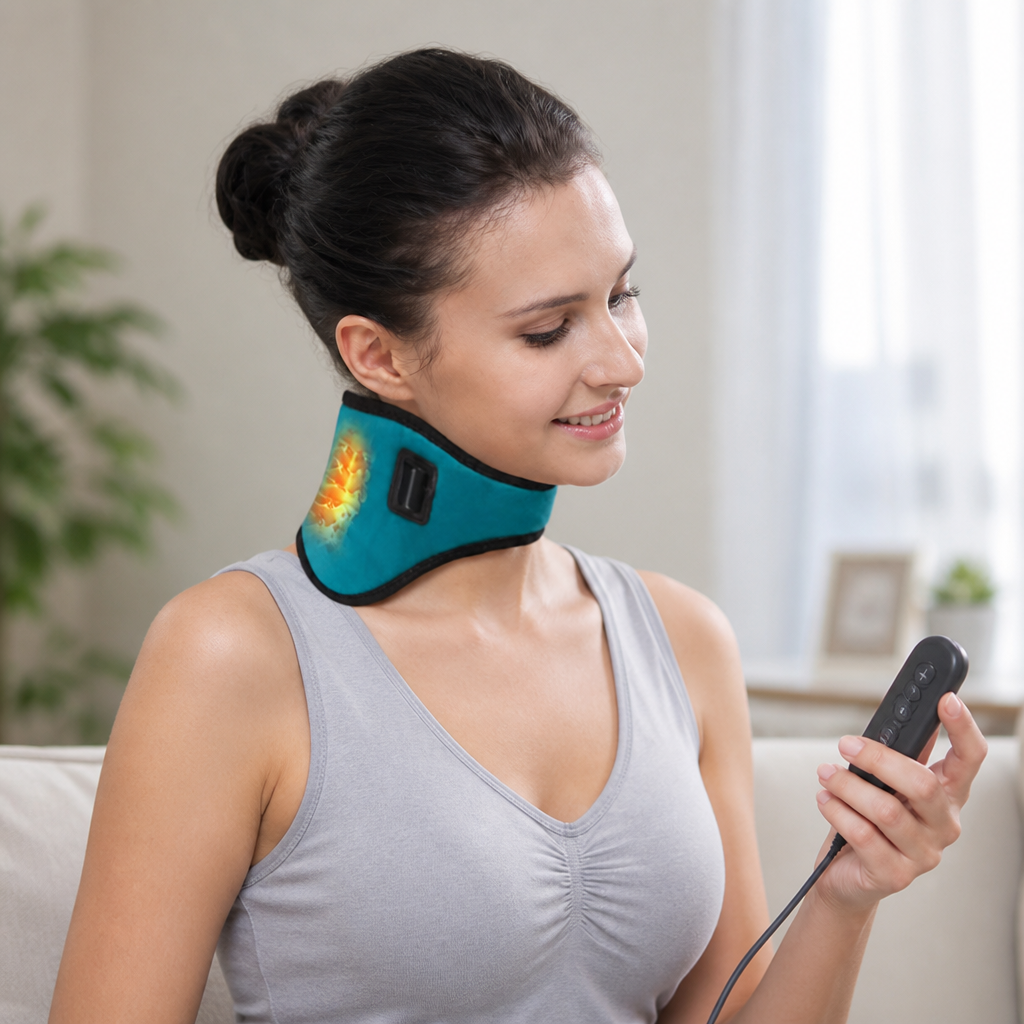 Adjustable Heat & Remote-Control Cervical Collar