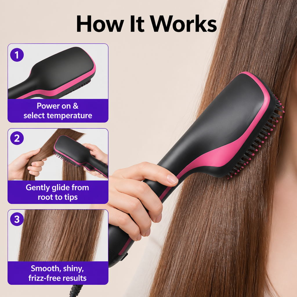 LumaSilk™ — Effortless Shine and Frizz-Free Hair That Commands Attention