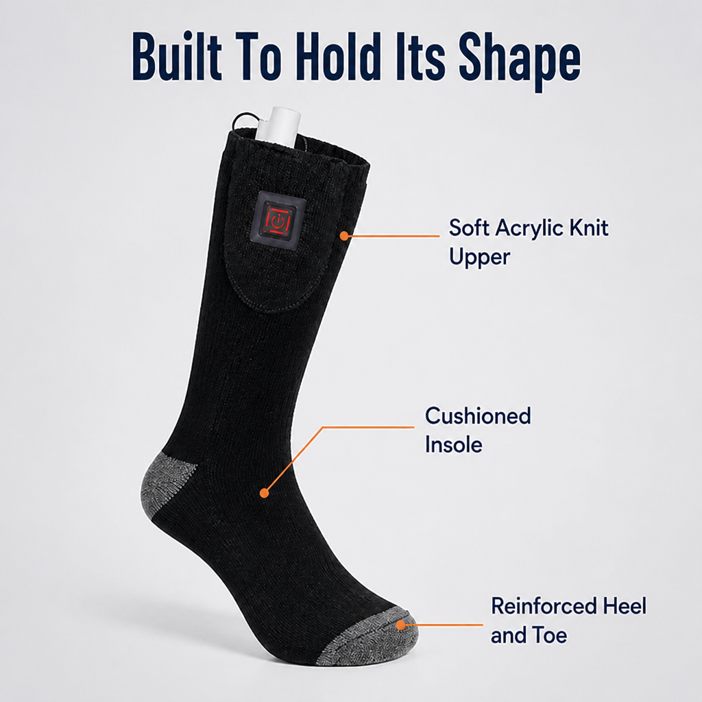 ThermaStep™ Heated Socks — Unstoppable Warmth That Kicks Cold to the Curb