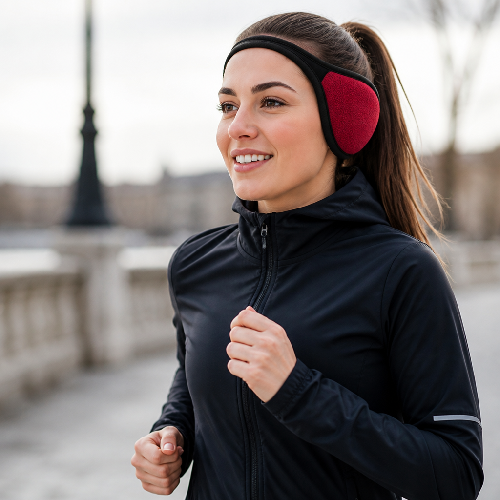 Soft Polar Fleece Foldable Ear Warmers