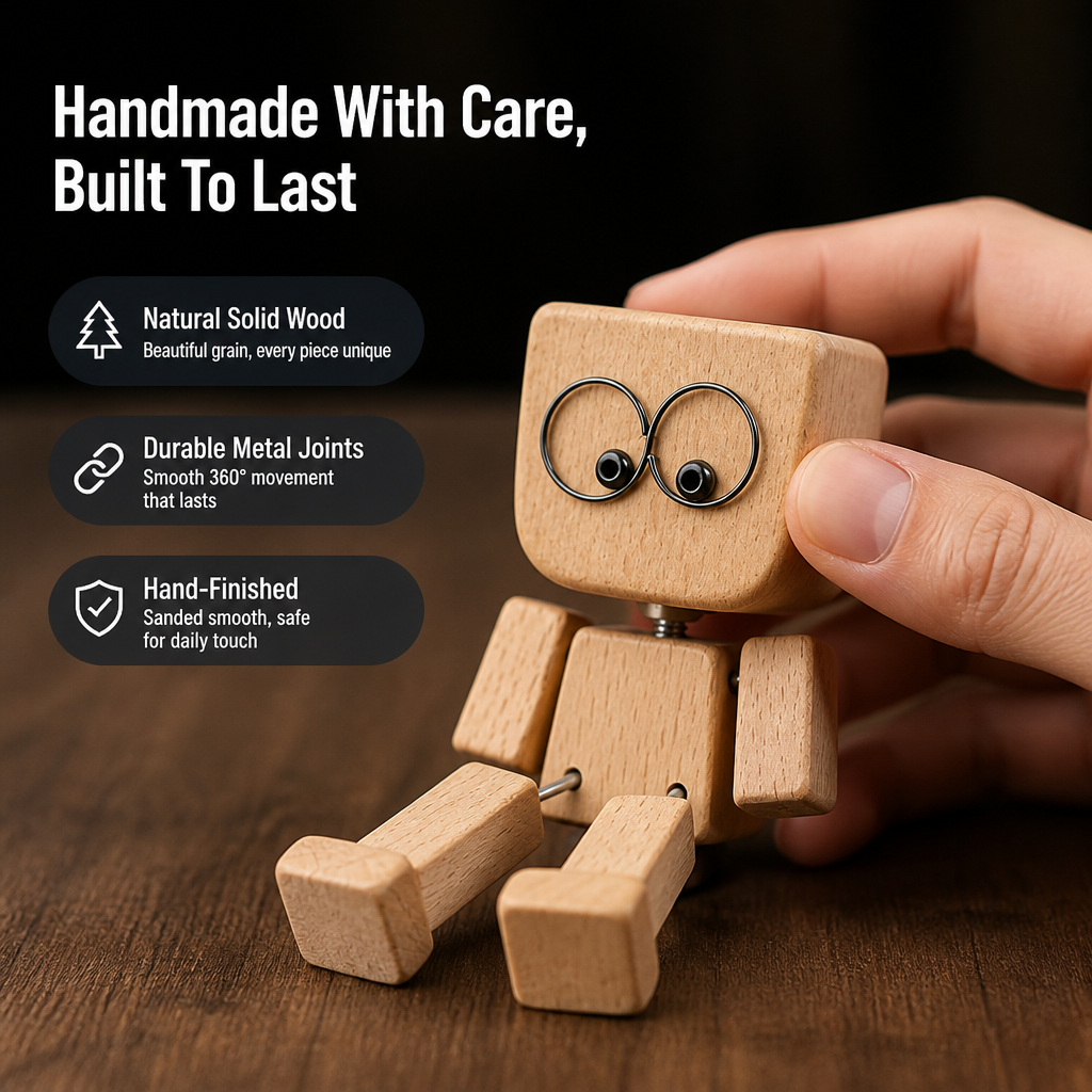 SwayBuddy™ — Instantly Lift Your Spirits with a Handcrafted Friend That Swings to Your Mood