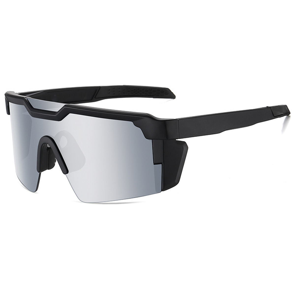 Wraparound Sports Sunglasses with Auto Darkening and UV Protection, Unisex