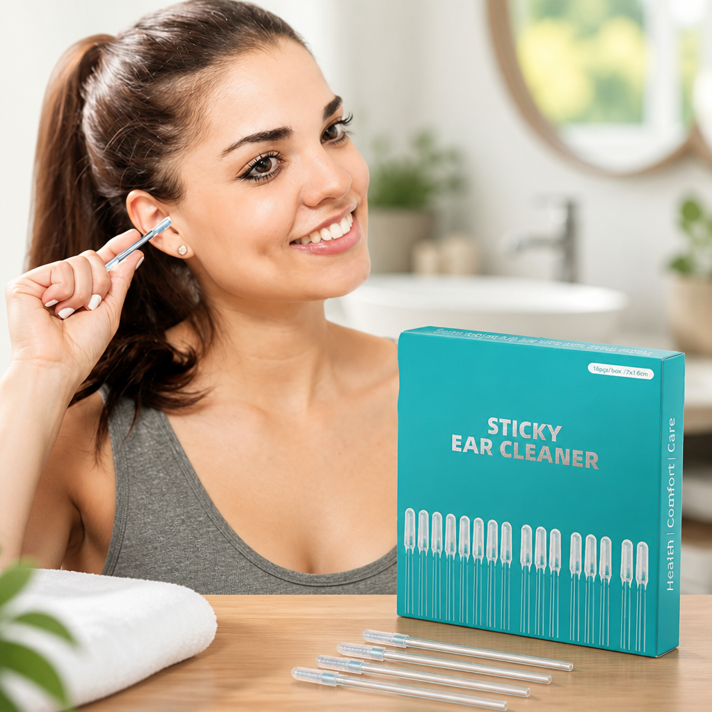 Soft Adhesive Tip Ear Cleaner (Reusable)