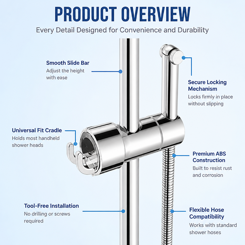 LuminaGrip™ — Instantly Transform Your Shower with Damage-Free, Rock-Solid Confidence