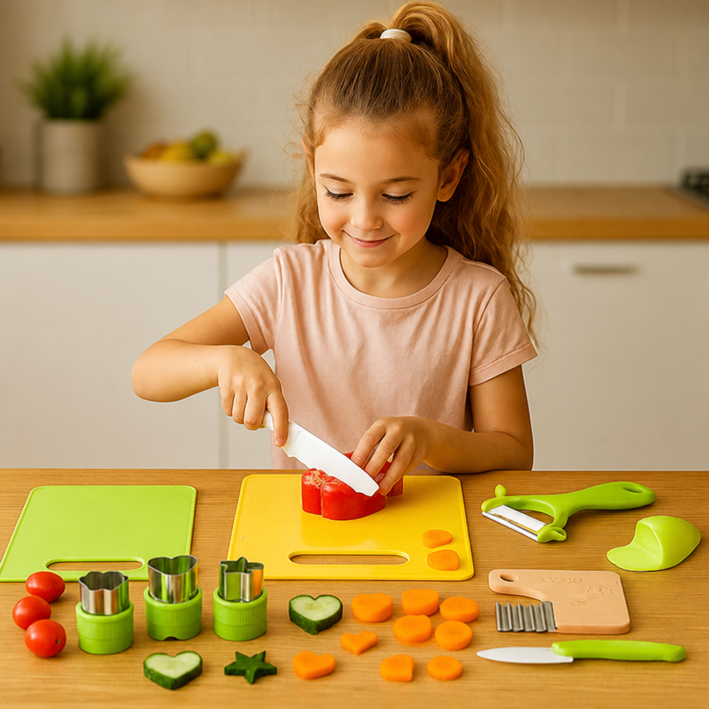 CuddleSlice™ Kitchen Set — Ignite Your Child’s Confidence and Joy in Every Safe Slice