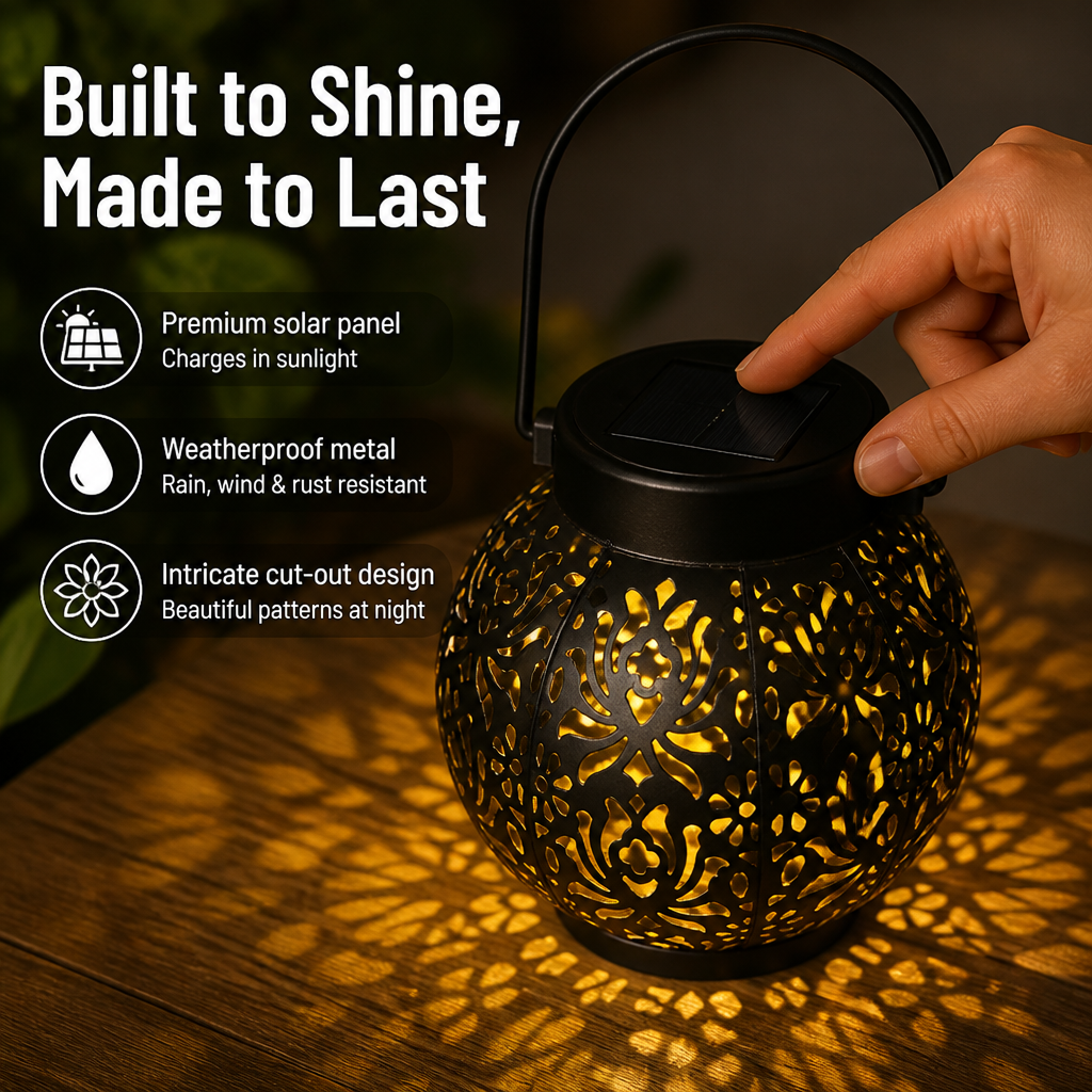 Solar Pendant Lights™ — Transform Your Garden into a Warm, Effortless Nighttime Sanctuary