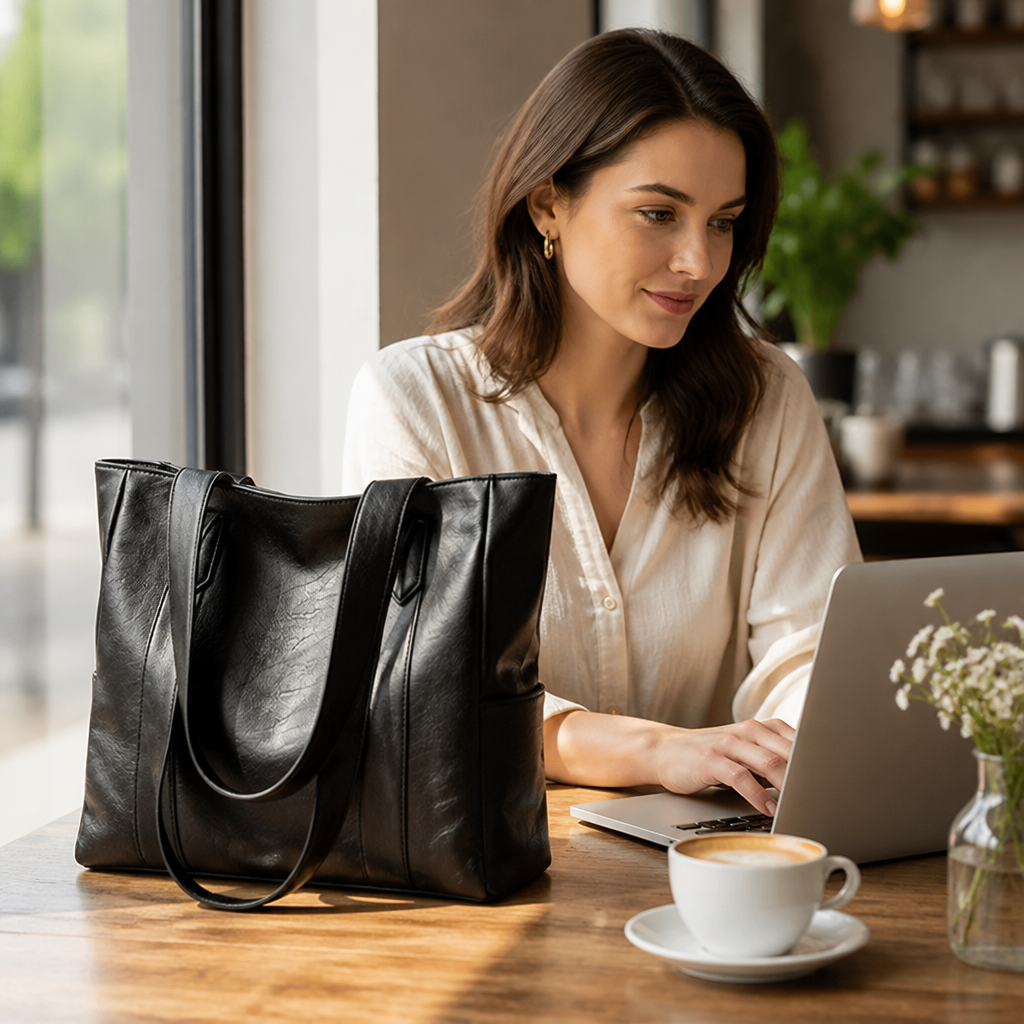 Premium Genuine Leather Vintage Shoulder Bag (Adjustable Strap)