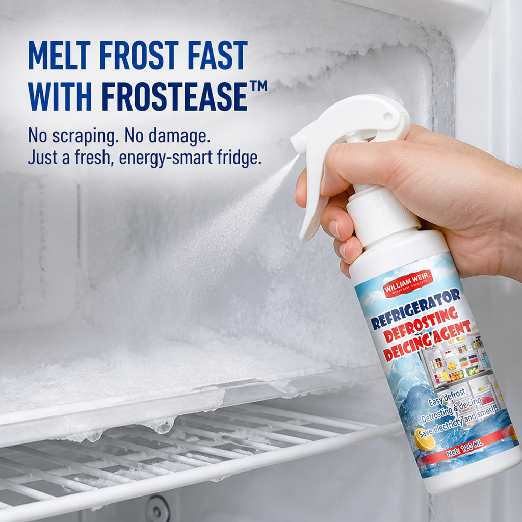 FrostEase™ — Melt Frost Fast for a Fresher, Energy-Smart Fridge You’ll Love
