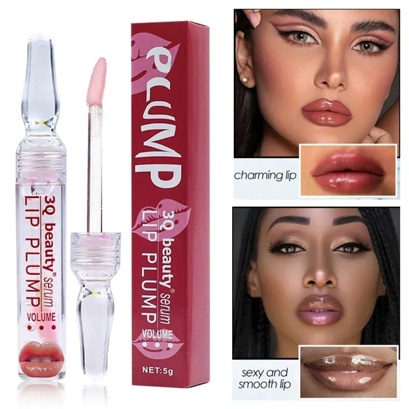 Hydrating Lip Gloss for Volume - Instant Lip Plumper Serum