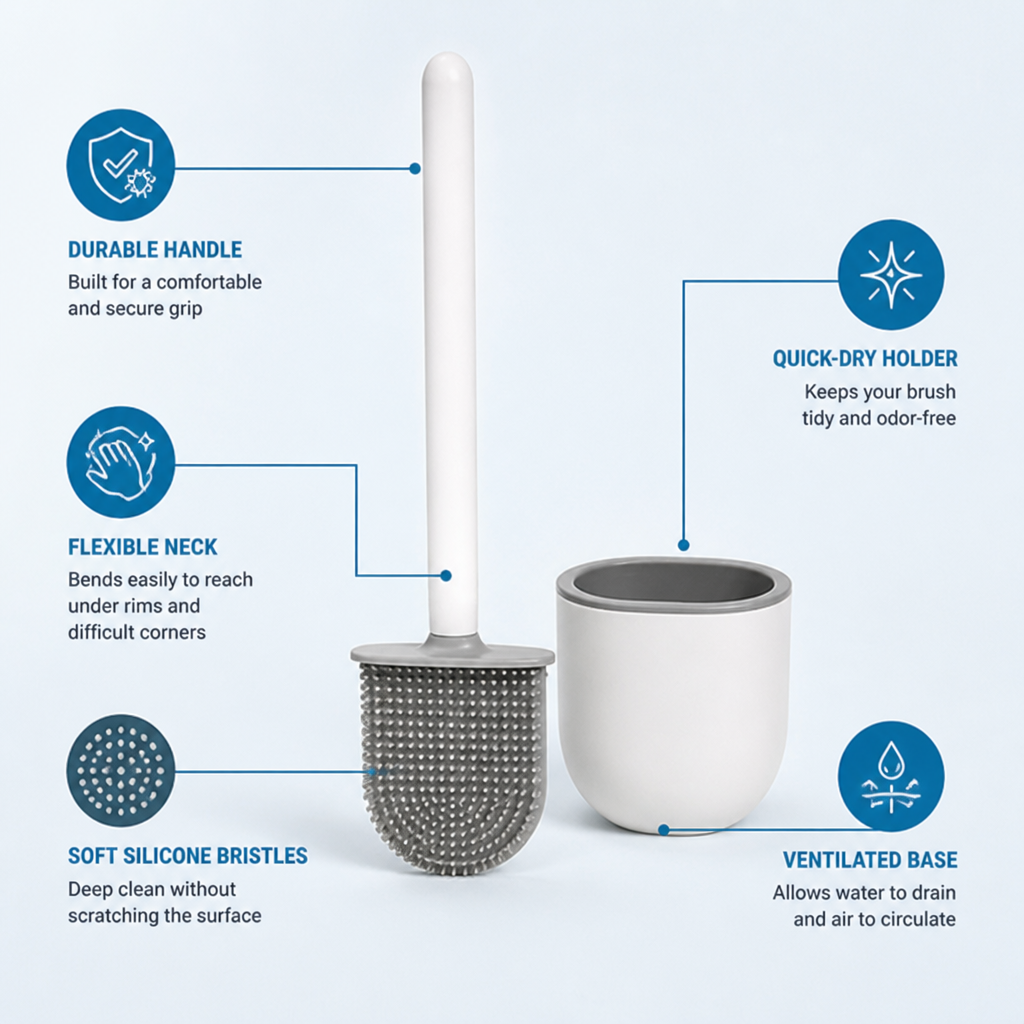 LumaSweep™ — Effortless Deep Cleaning That Keeps Your Bathroom Fresh and Pristine