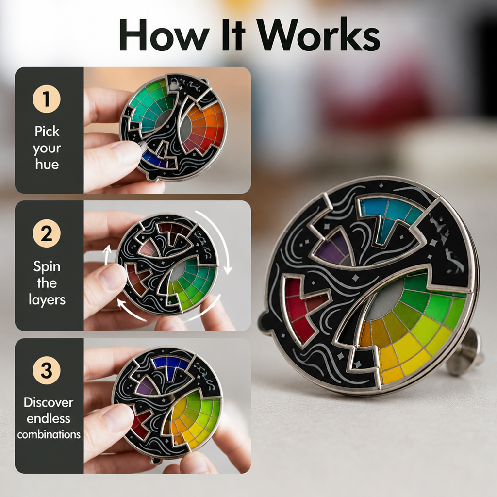 ChromoSpin™ — Unlock Your Creative Genius with Every Twist of Color
