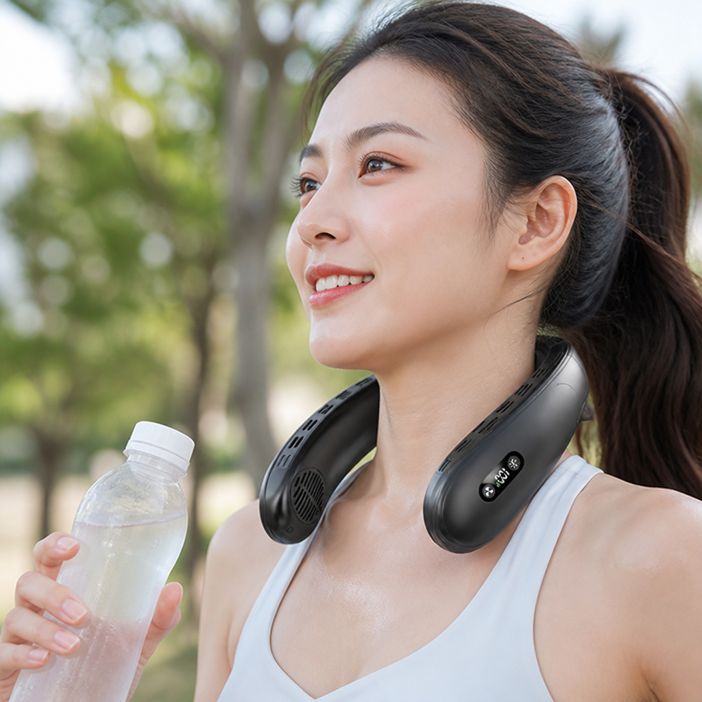 Rechargeable Bladeless Neck Fan