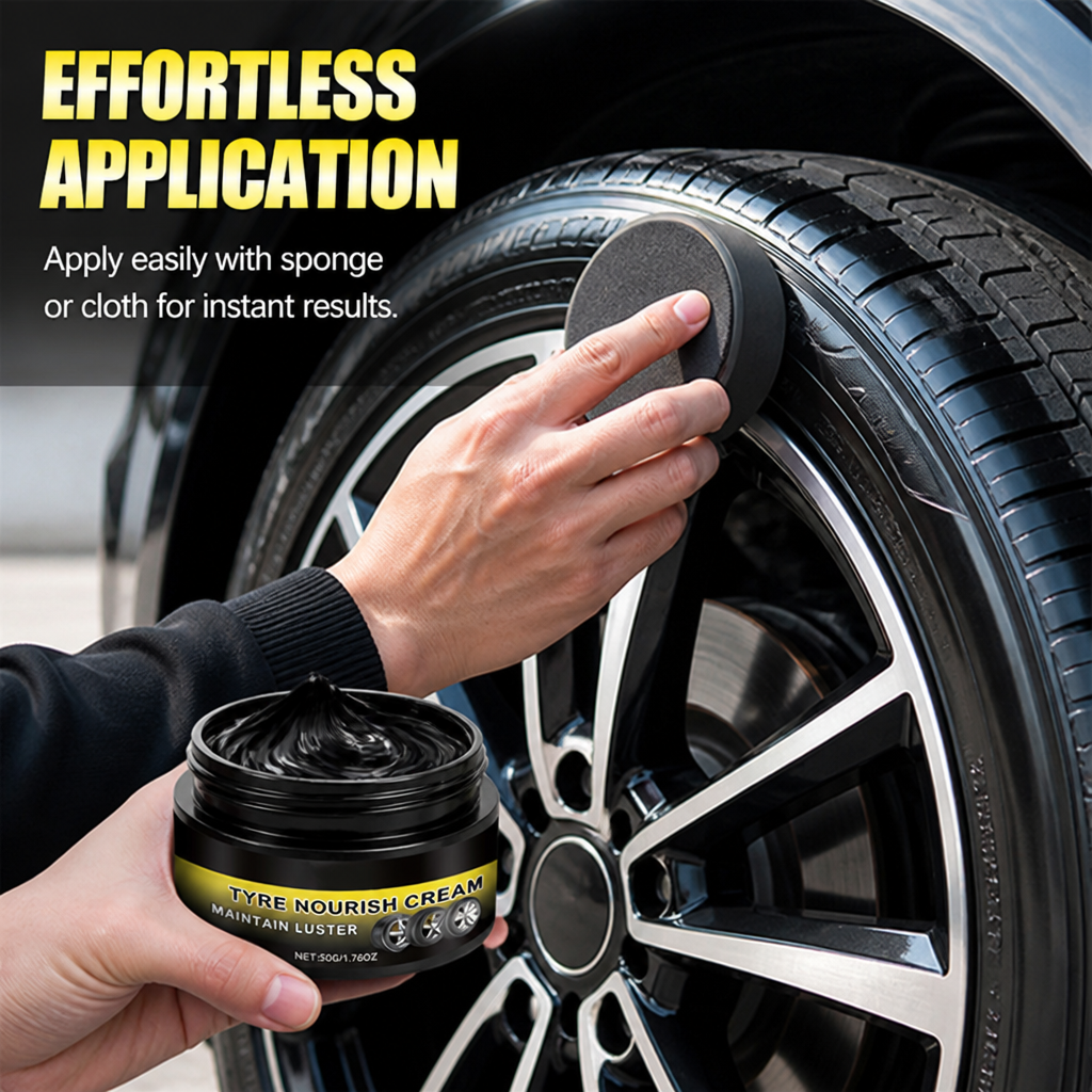 MidnightSheen™ — Instantly Revive Tires with Lasting Deep Black Shine and Rugged UV Defense