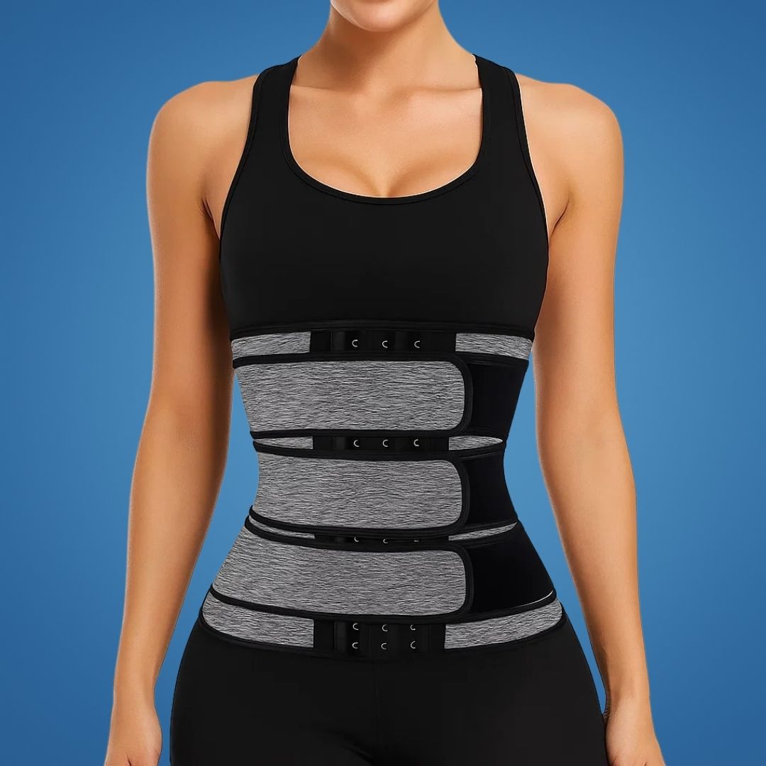 Neoprene Waist Support Band – Breathable Trainer for Compression During Workouts & Recovery
