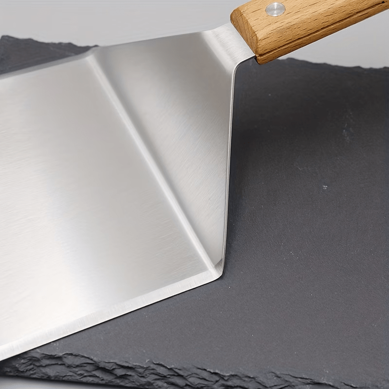 Ergonomic Steel BBQ Spatula with Durable Construction