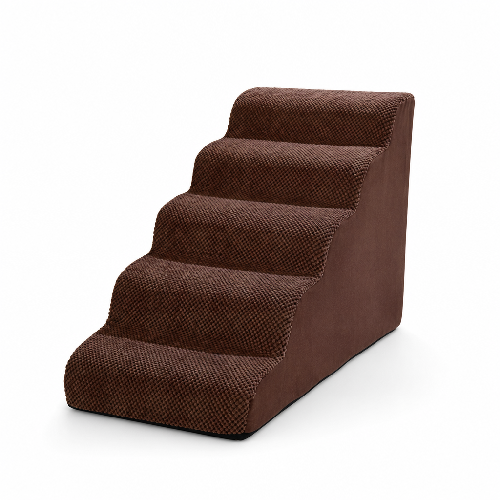 Non-Slip Cushioned Pet Stairs (Removable Washable Cover)