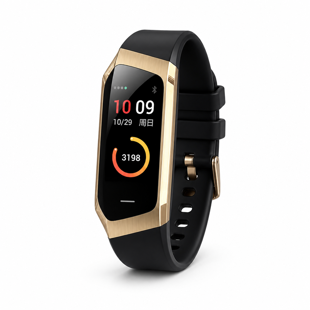 Continuous Blood Pressure & Heart Rate Smartwatch