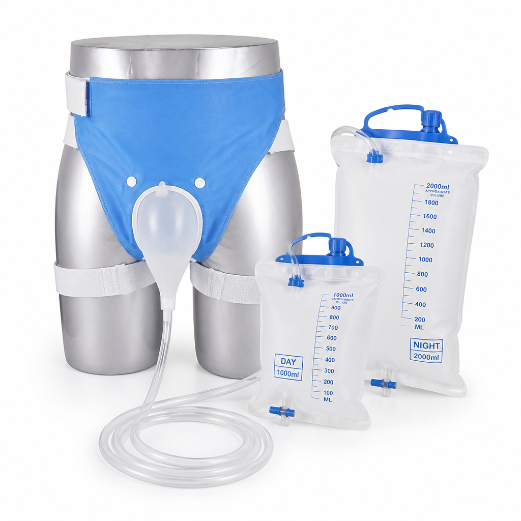 Adjustable Leak-Resistant Silicone Urine Collector (1000 mL)