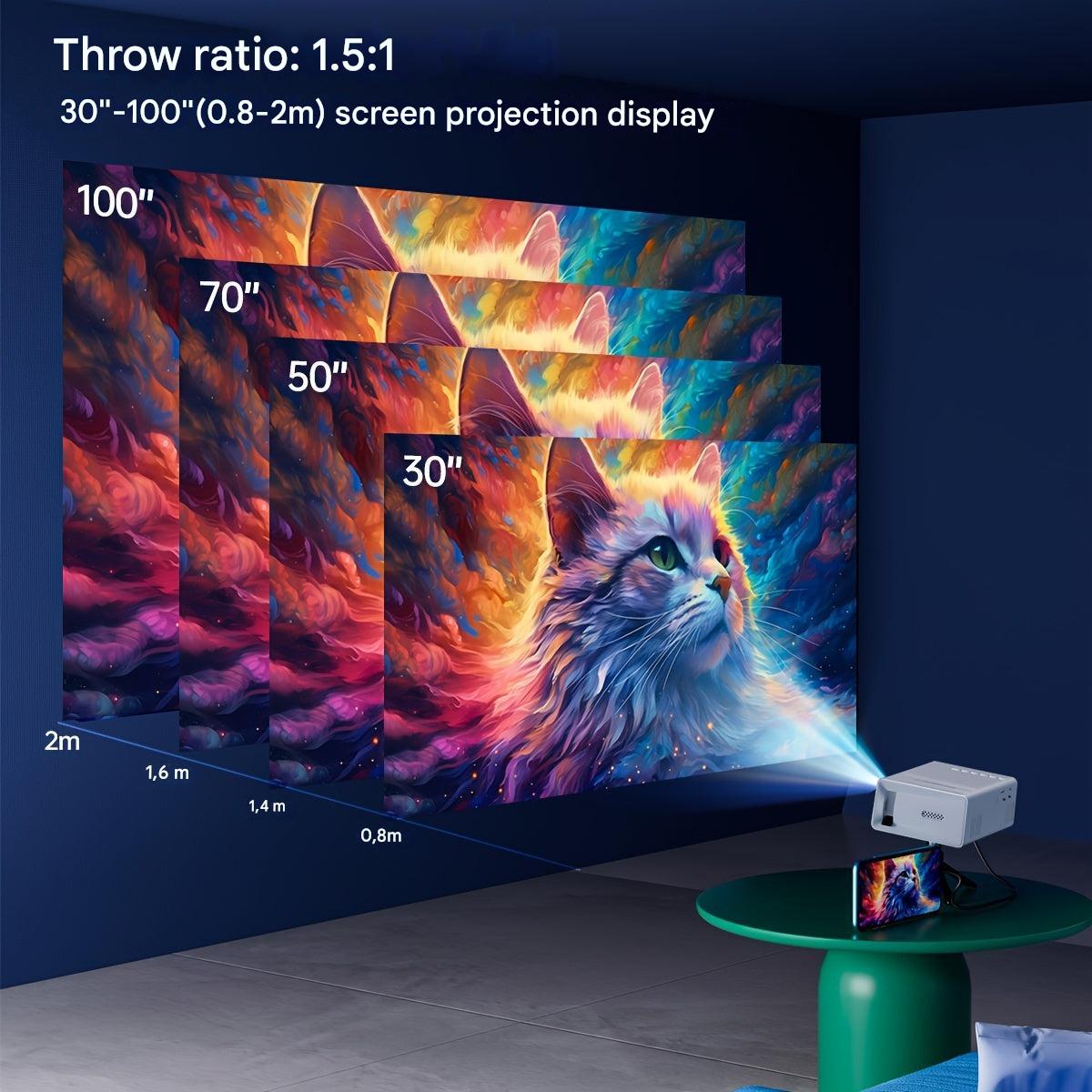 Portable Cinema Pro | 3000 Lumen Brightness | Energy Saver