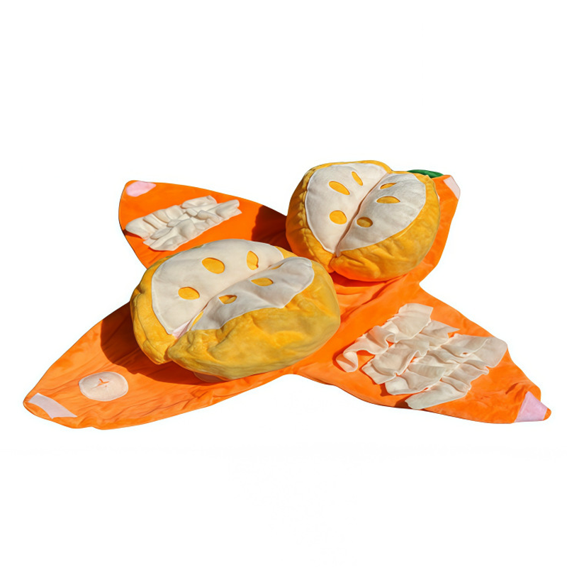 Foldable Snuffle Puzzle – Plush Dog Toy with Treat Storage