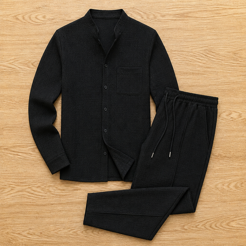 TailorEase™ 2-Piece Waffle Set — Feel Effortlessly Sharp and Completely Free All Day Long