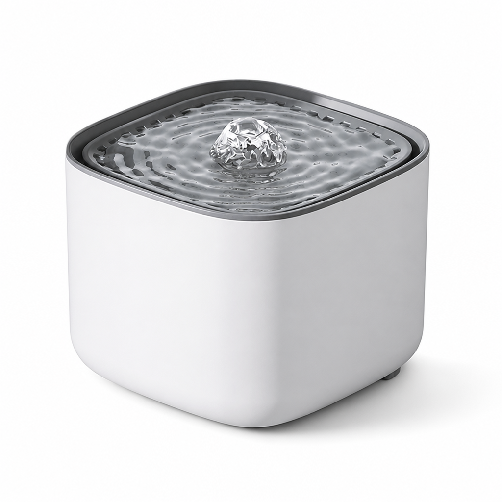 Ultra-Quiet Filtered USB-Powered Pet Water Fountain (3L)