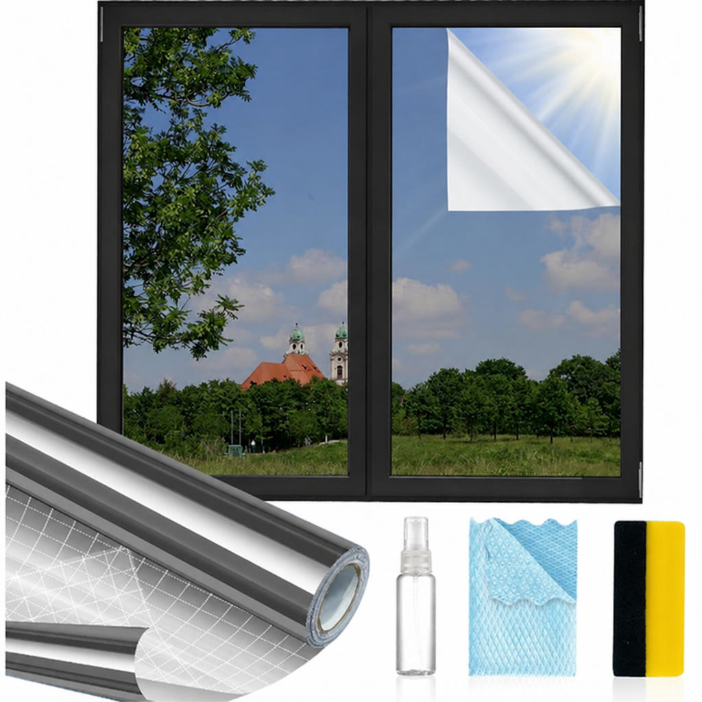 SilvaShield™ One-Way Privacy Film — Enjoy Instant Cool Comfort and Total Privacy Without the Fuss