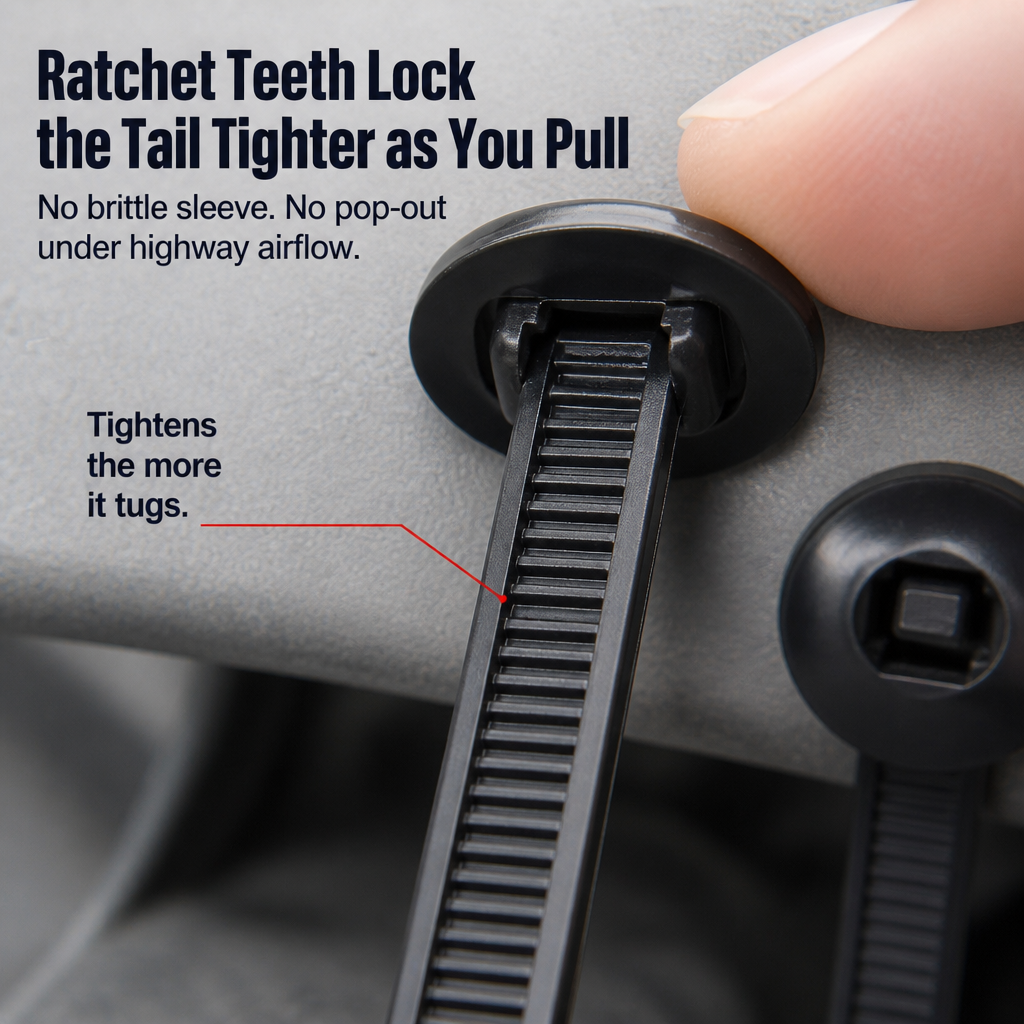 SnapSecure™ — Snap Loose Fender Liners, Mudguards, and Splash Shields Firmly Back