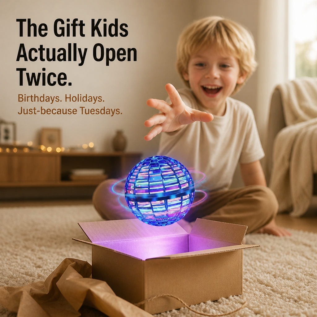 LumaSphere™ — Float, Slide, and Grab the Ball That Captivates Kids Instantly