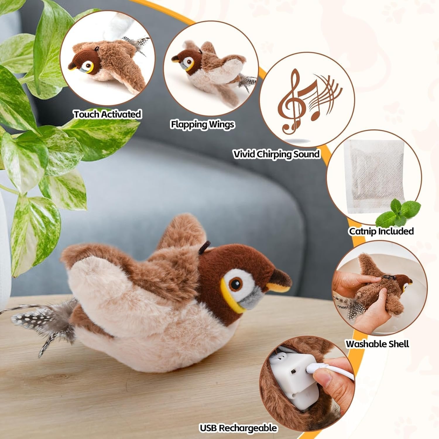 FeatherFrenzy™ — Ignite Your Cat’s Wild Instincts for Non-Stop Thrilling Play