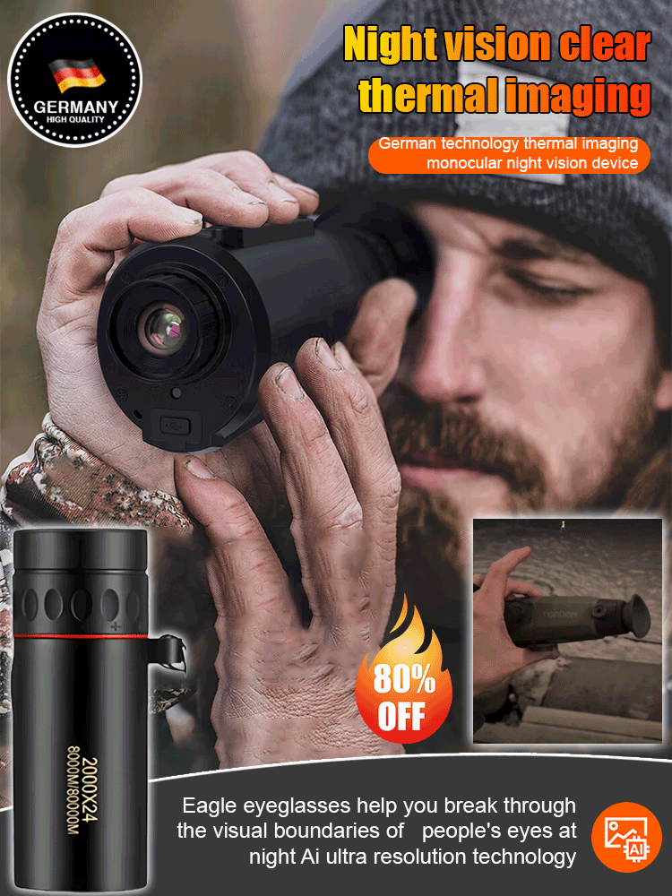 Thermal Imaging Camera Night Vision Device with HD Screen