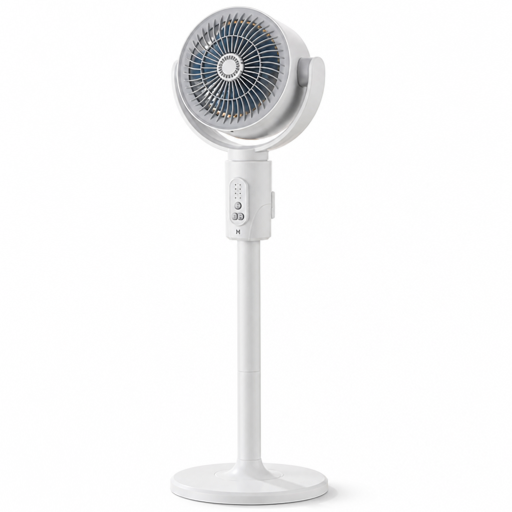 Height-Adjustable Remote-Control USB-Powered Stand Fan